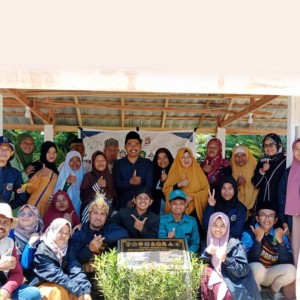 KKN Kolaborasi UIN KHAS Jember Bangun Taman Moderasi di Perbatasan